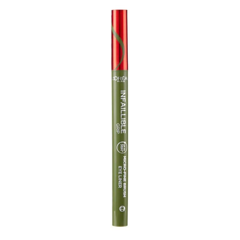 Loreal Paris Infaillible Sage Green Eyeliner: 36H Grip Micro-Fine, Smudge & Waterproof Precision for Sensitive Eyes Loreal Paris Sage Green Eyeliner: Micro-Fine, Long-Lasting sage green eyeliner, micro-fine eyeliner, long lasting eyeliner, smudge proof eyeliner, waterproof eyeliner, Loreal Paris eyeliner, Infaillible eyeliner, green eye makeup, precision eyeliner, eyeliner for sensitive eyes, eyeliner, green eyeliner, smudge-resistant, waterproof, long-wear, precise application, eye makeup, cosmetic, beauty