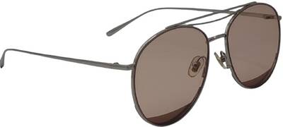 La Boom Emilo 002 Silver Sunglasses with Pink Lenses