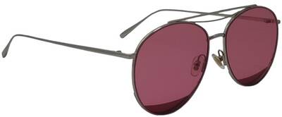 La Boom Emilo 004 Silver Sunglasses with Pink Lenses