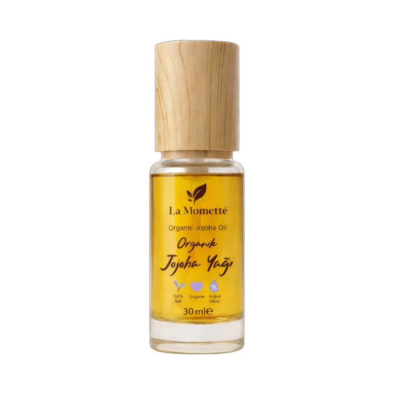 La Momette Organic Cold Pressed Jojoba Oil for Face & Body 30 ml