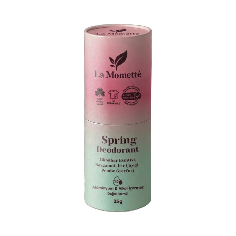 La Momette Spring Stick Natural Deodorant Fresh Citrus 25g