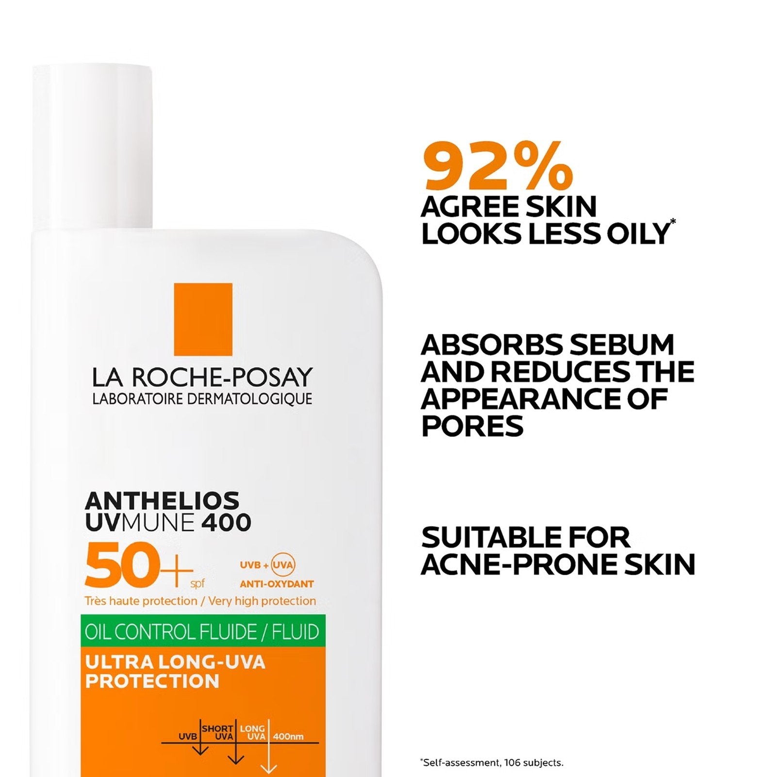 La Roche Posay Anthelios Uvmune 400 Oil Control SPF 50+ Cream 50 ml - view 11