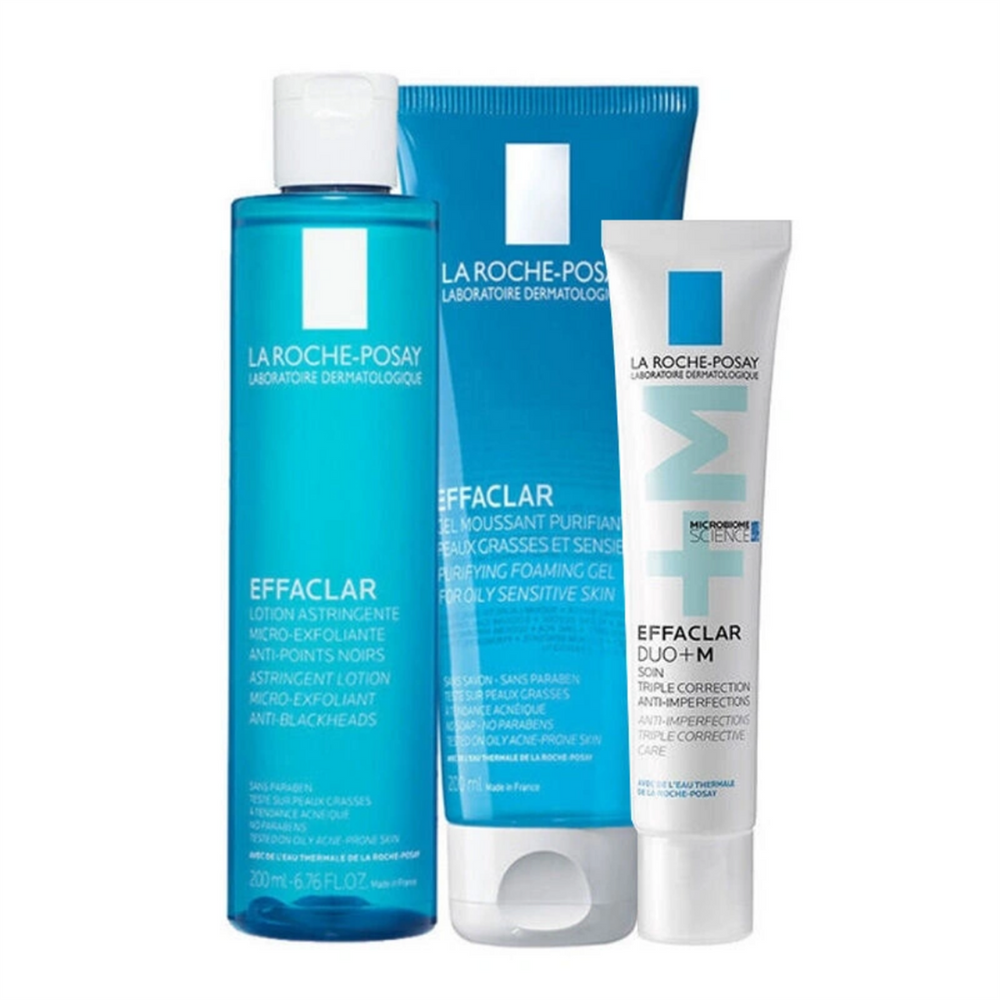 La Roche-Posay Effaclar Smooth Skin Trio Set