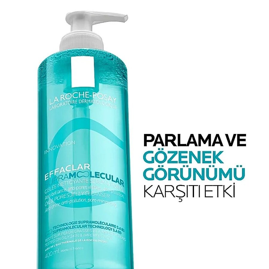 La Roche-Posay Effaclar Supramolecular Purifying Cleansing Gel 400 ml