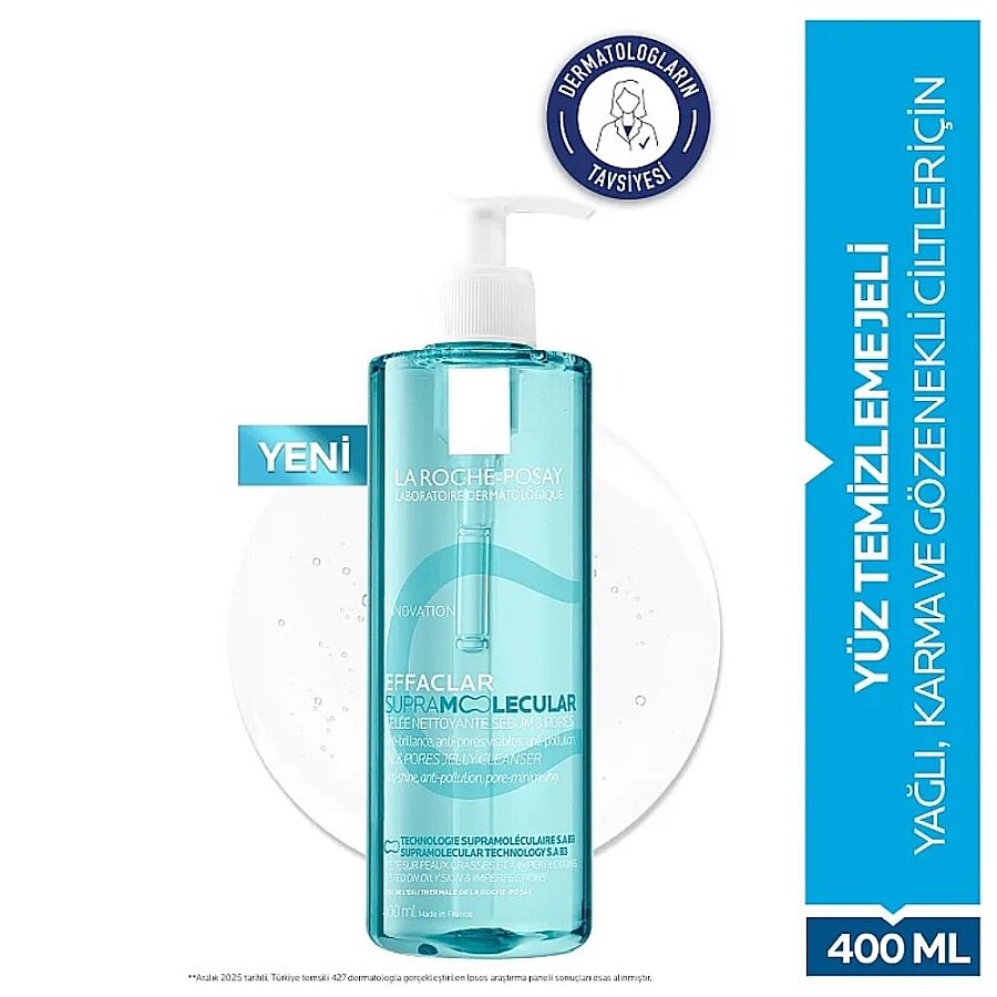 La Roche-Posay Effaclar Supramolecular Purifying Cleansing Gel 400 ml