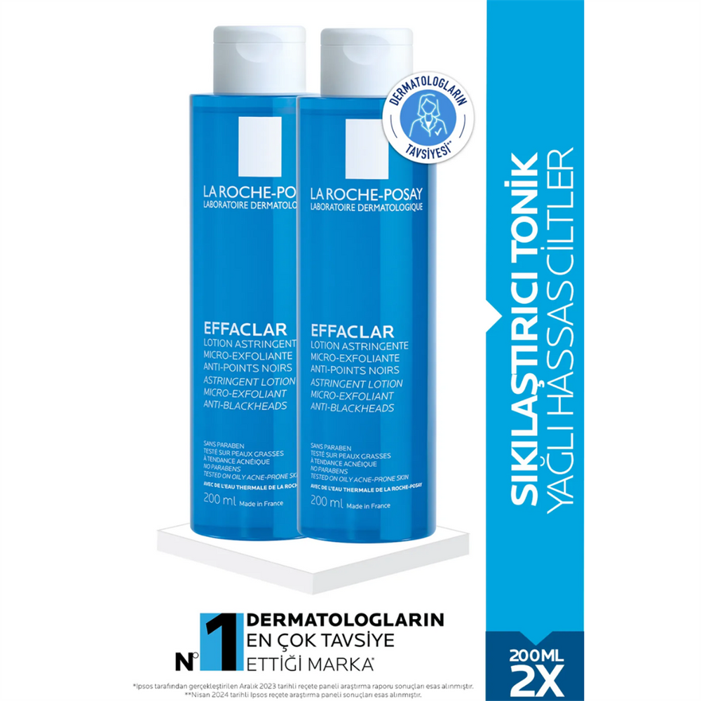 La Roche-Posay Effaclar Clarifying Toner Duo 2 x 200ml