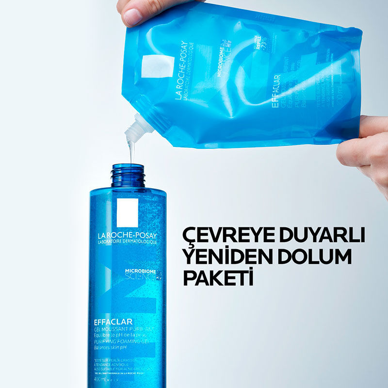 La Roche-Posay Effaclar Cleansing Gel for Oily Skin Refill 400ml
