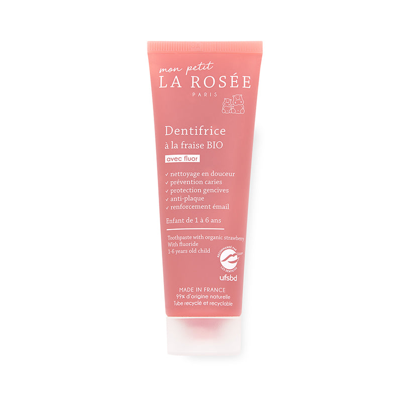 La Rosee Paris Organic Strawberry Toothpaste 50 ml