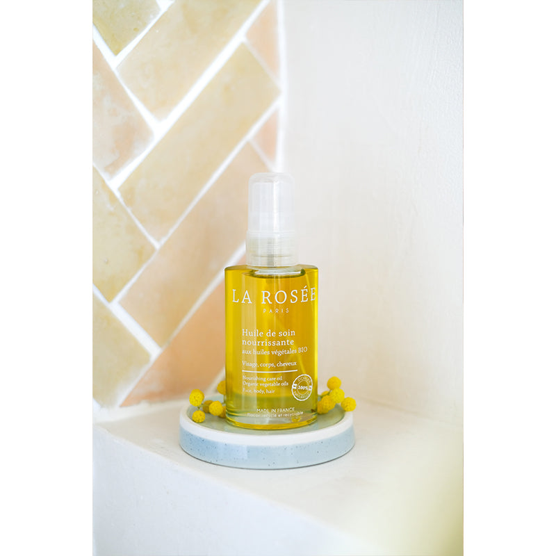 La Rosee Paris Organic Nourishing Care Oil for Face & Hair 100 ml