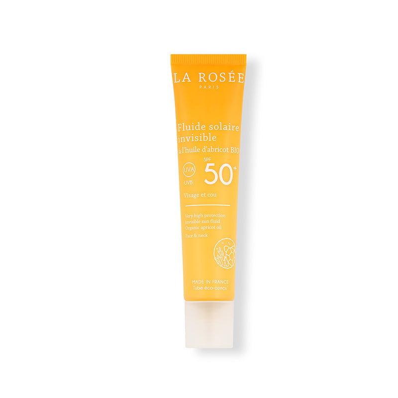 La Rosee Paris Organic Apricot Oil Sun Fluid SPF50+ 40 ml