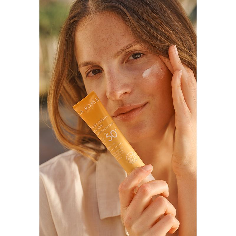 La Rosee Paris Organic Apricot Oil Sun Fluid SPF50+ 40 ml