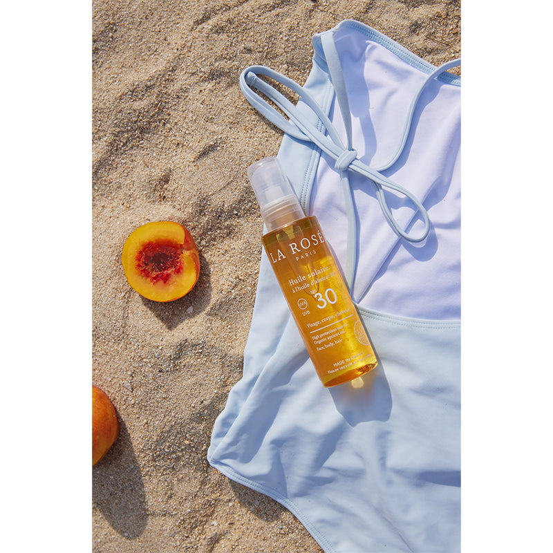 La Rosee Paris SPF 30 Sun Protection Oil with Apricot Oil 150 ml