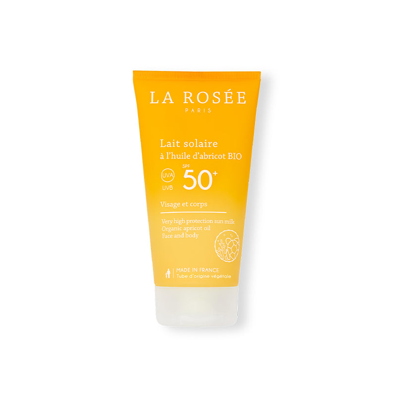 La Rosee Paris SPF 50+ Sun Milk with Organic Apricot Oil 150 ml