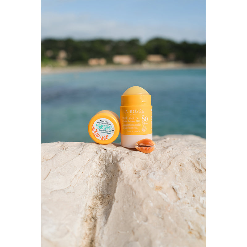 La Rosee Paris Sun Stick SPF50+ with Organic Apricot Oil 15 ml