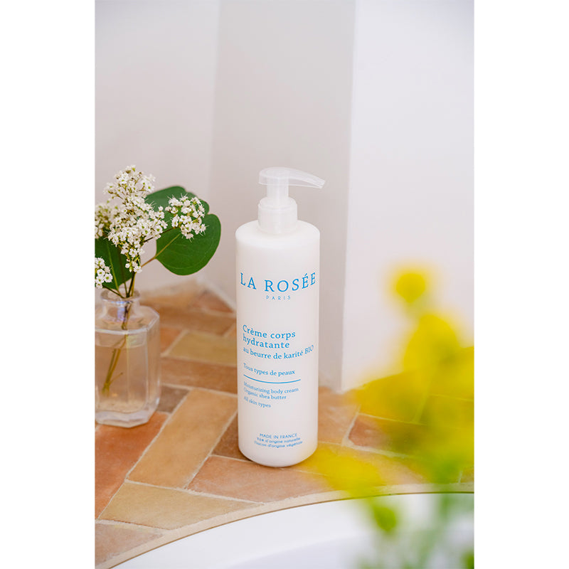 La Rosee Paris Moisturizing Body Cream with Organic Shea Butter 400ml