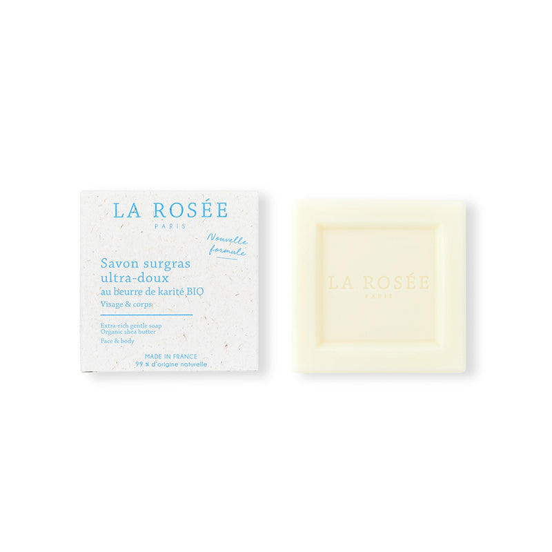 La Rosee Paris Organic Shea Butter Ultra Mild Nourishing Soap 100g