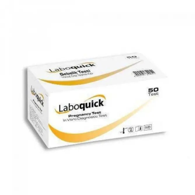 Laboquick Pregnancy Test Cassette for Rapid HCG Detection 1 Count