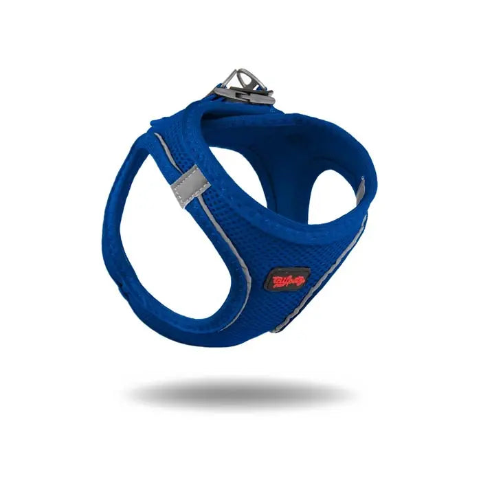 TailPetz Air-Mesh Dog Harness Breathable Navy Blue