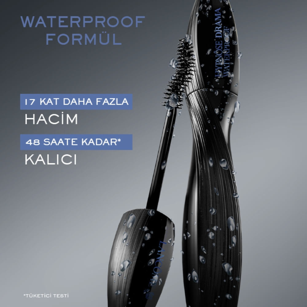 Lancome Hypnose Drama Waterproof Mascara 01 New