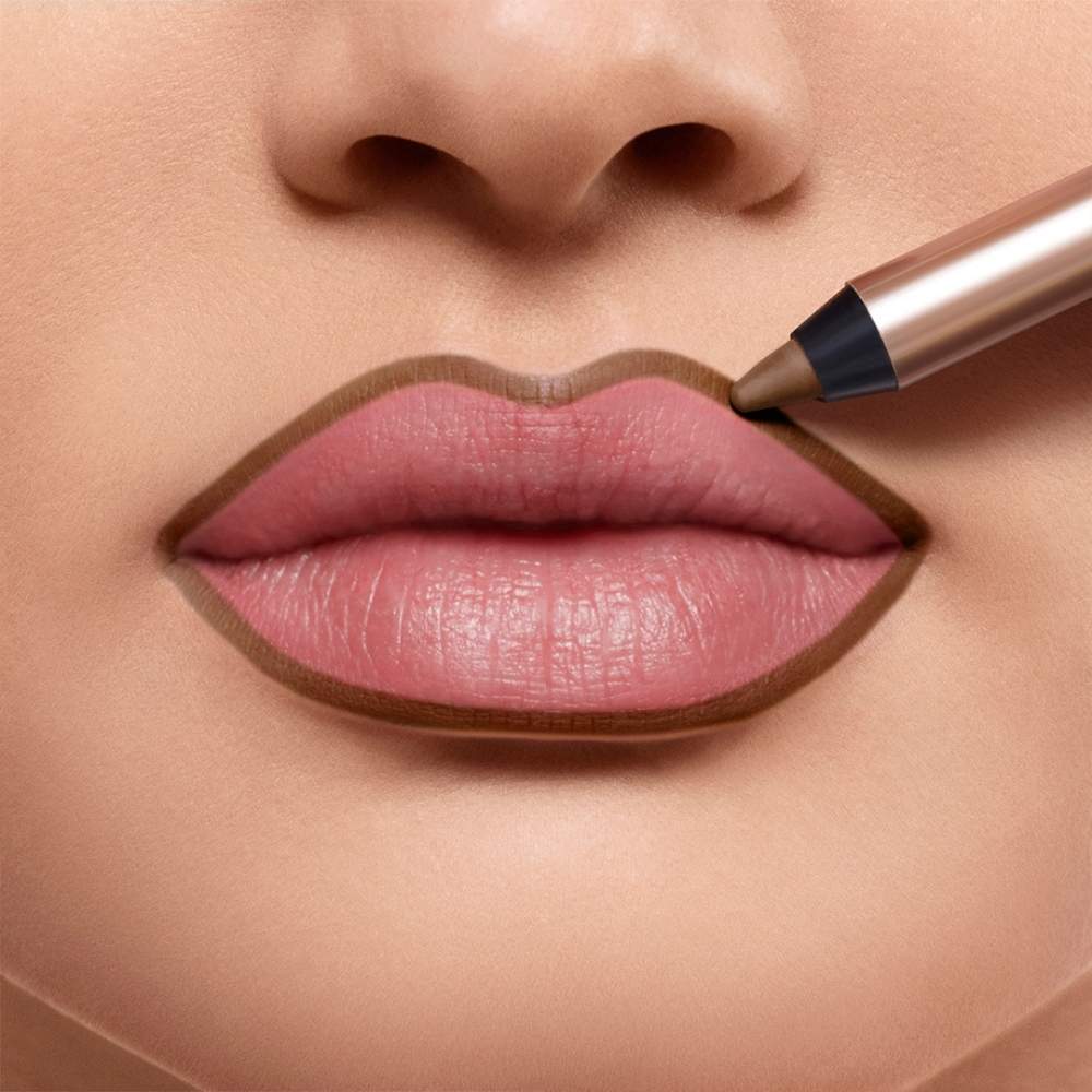 Lancome Idole Lip Liner 63 Messy Brown Precise Definition