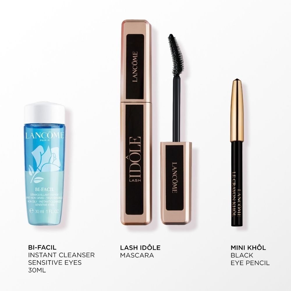 Lancome Lash Idole Mascara Set with Eyeliner, 30ml
