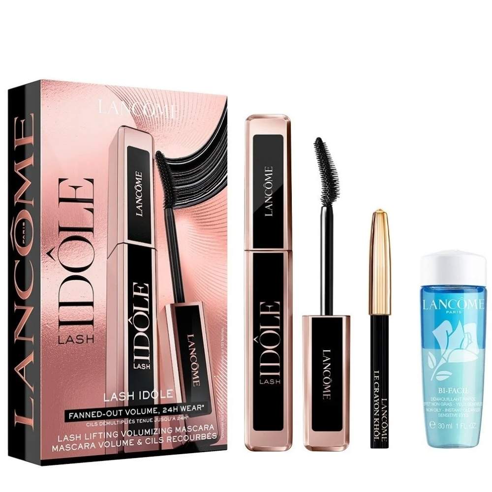 Lancome Lash Idole Mascara & Eye Makeup Set 3 Pieces
