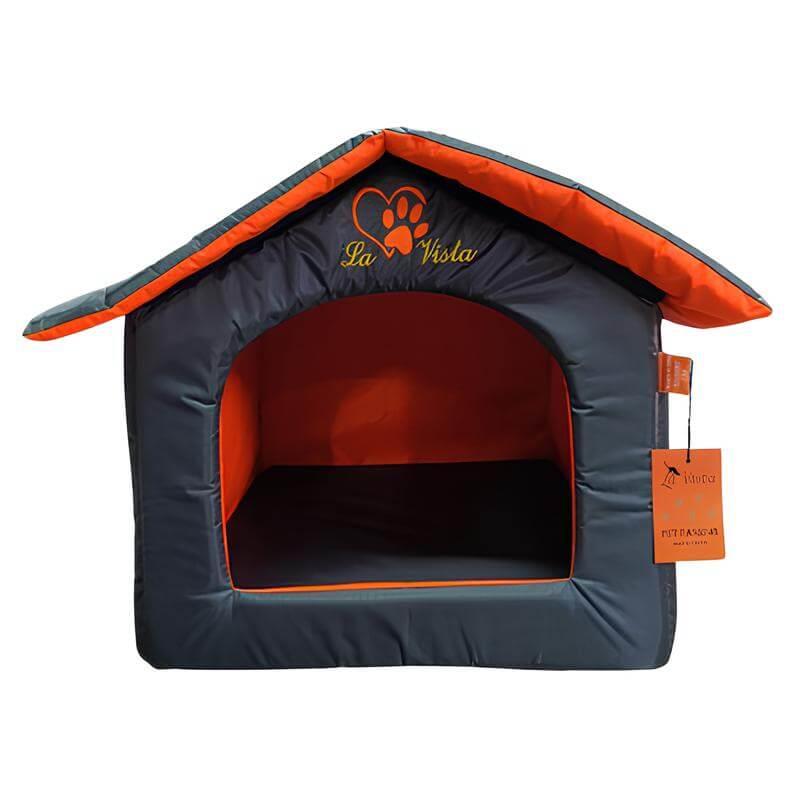 Lavista Outdoor Cat House Waterproof Insulated Shelter Smoke 45cm