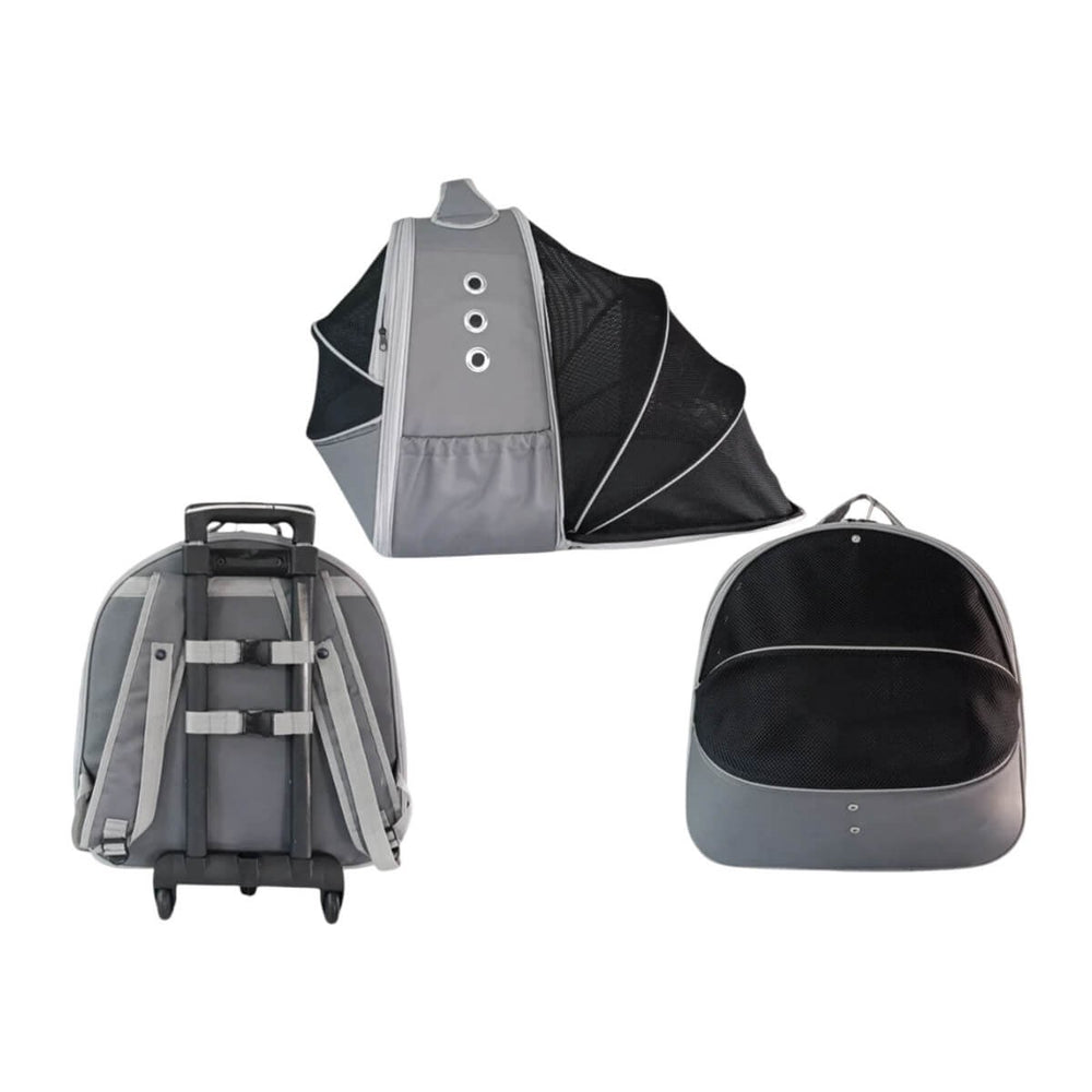 Lavista Grand Paris Rolling Travel Carrier in Smoked Gray