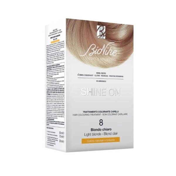 bionike shine on hair colouring kit light blonde, bioNike shine on hair treatment kit BioNike Shine On Hair Colouring Kit - Light Blonde | No:8 BioNike Shine On Hair Colouring - Light Blonde bionike, hair-colouring, light-blonde, beauty-enthusiasts, hair-care, shinier-hair, diy-hair-colour, at-home-hair-dye, nutritive-conditioner, ai-generated