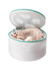 Ideenwelt Lingerie Laundry Bags Green & White 2-Pack
