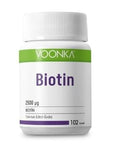 Voonka Biotin Supplement for Healthy Skin, Hair & Nails - 102 Tablets Dietary Supplement for Adults Voonka Biotin Supplement 102 Tablets Biotin supplement, Dietary supplement, Vitamin B7, Health and nutrition, Adult supplements, Nutritional intake, Healthy skin, hair, and nails, Biotin deficiency, Health-conscious adults