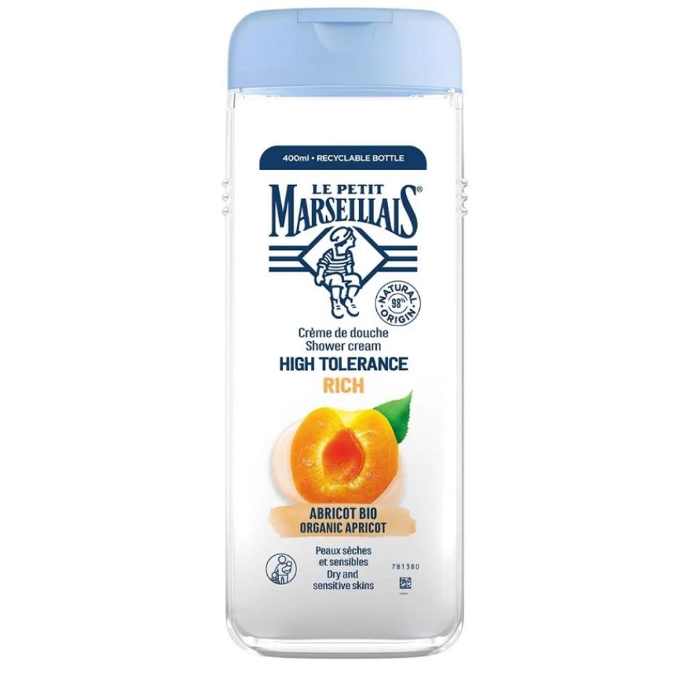 Le Petit Marseillais Sensigreen Organic Apricot Shower Gel 400ml