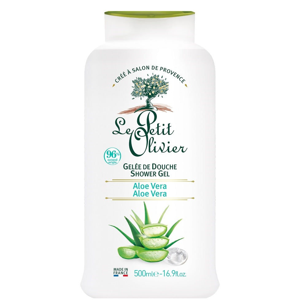 Le Petit Olivier Aloe Vera Shower Gel for Refreshing Clean 500ml