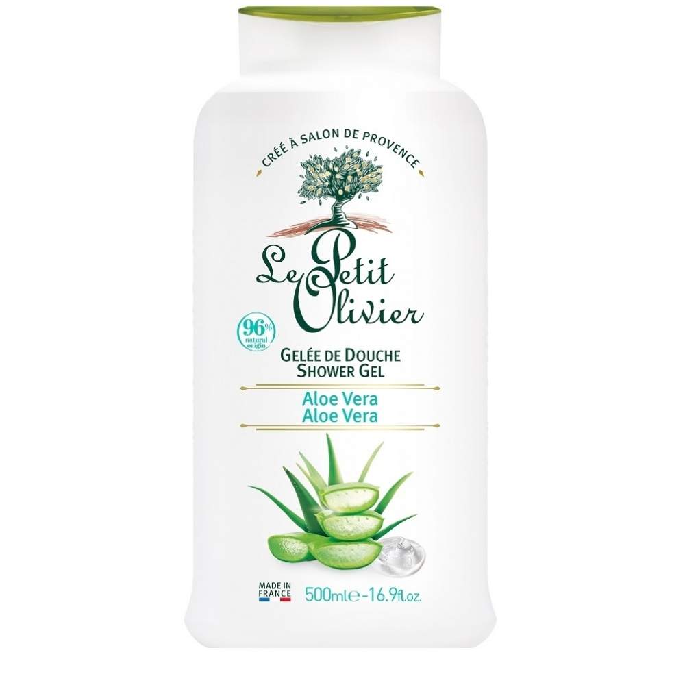 Le Petit Olivier Aloe Vera Shower Gel for Refreshing Clean 500ml