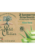 Le Petit Olivier Aloe Vera Traditional Soaps 2x100g