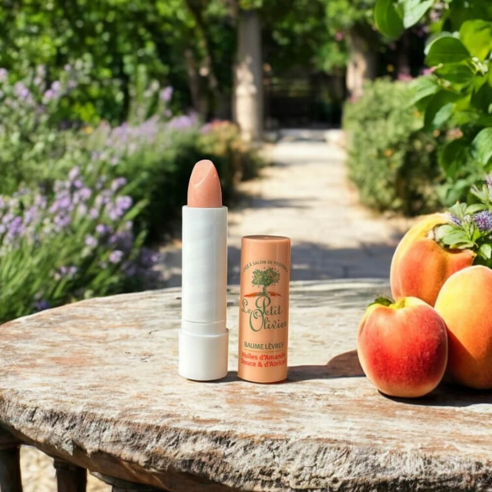 Le Petit Olivier Apricot &amp; Sweet Almond Lip Balm 4g