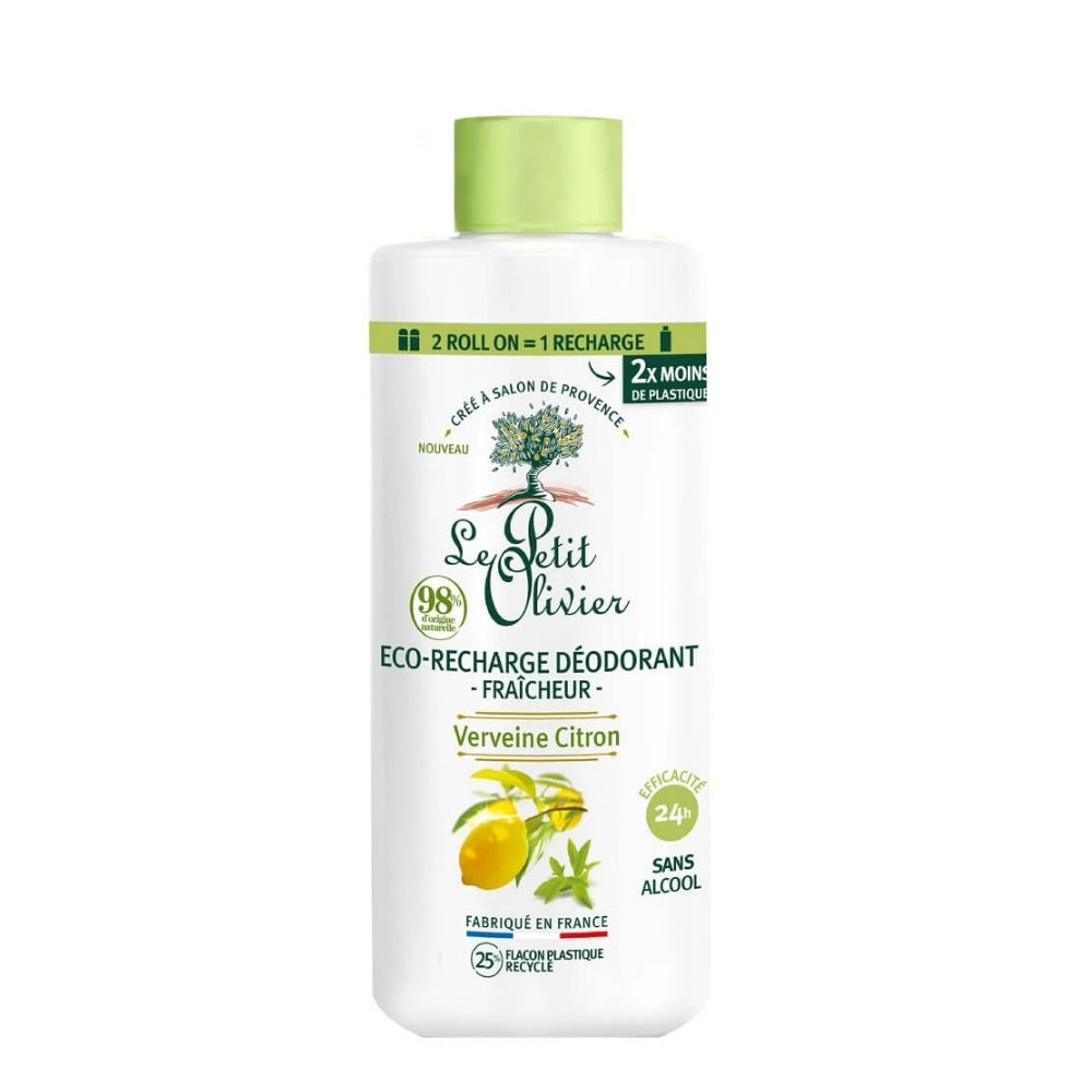 Le Petit Olivier Lemon Verbena Roll-On Deodorant Refill 100ml