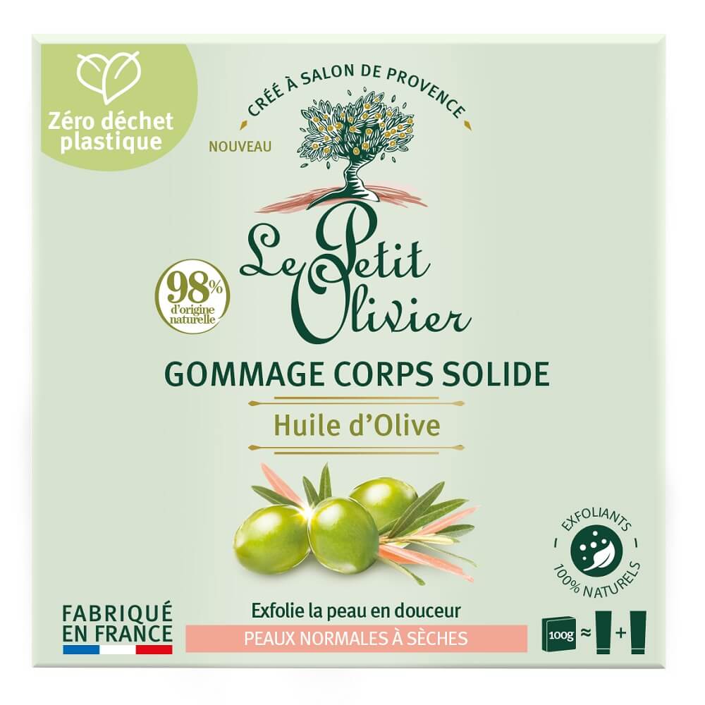 Le Petit Olivier Exfoliating Olive Body Soap 100g
