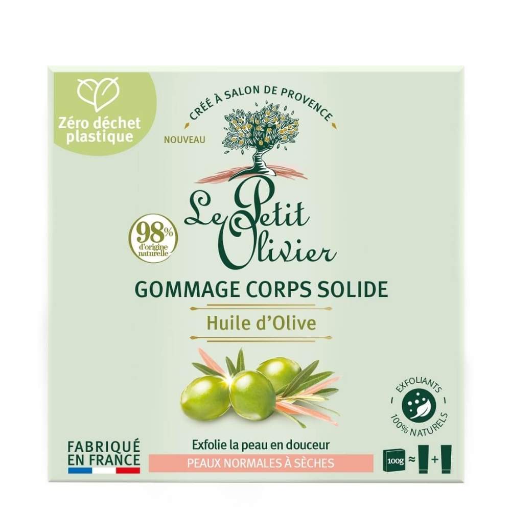 Le Petit Olivier Exfoliating Olive Body Soap 100g