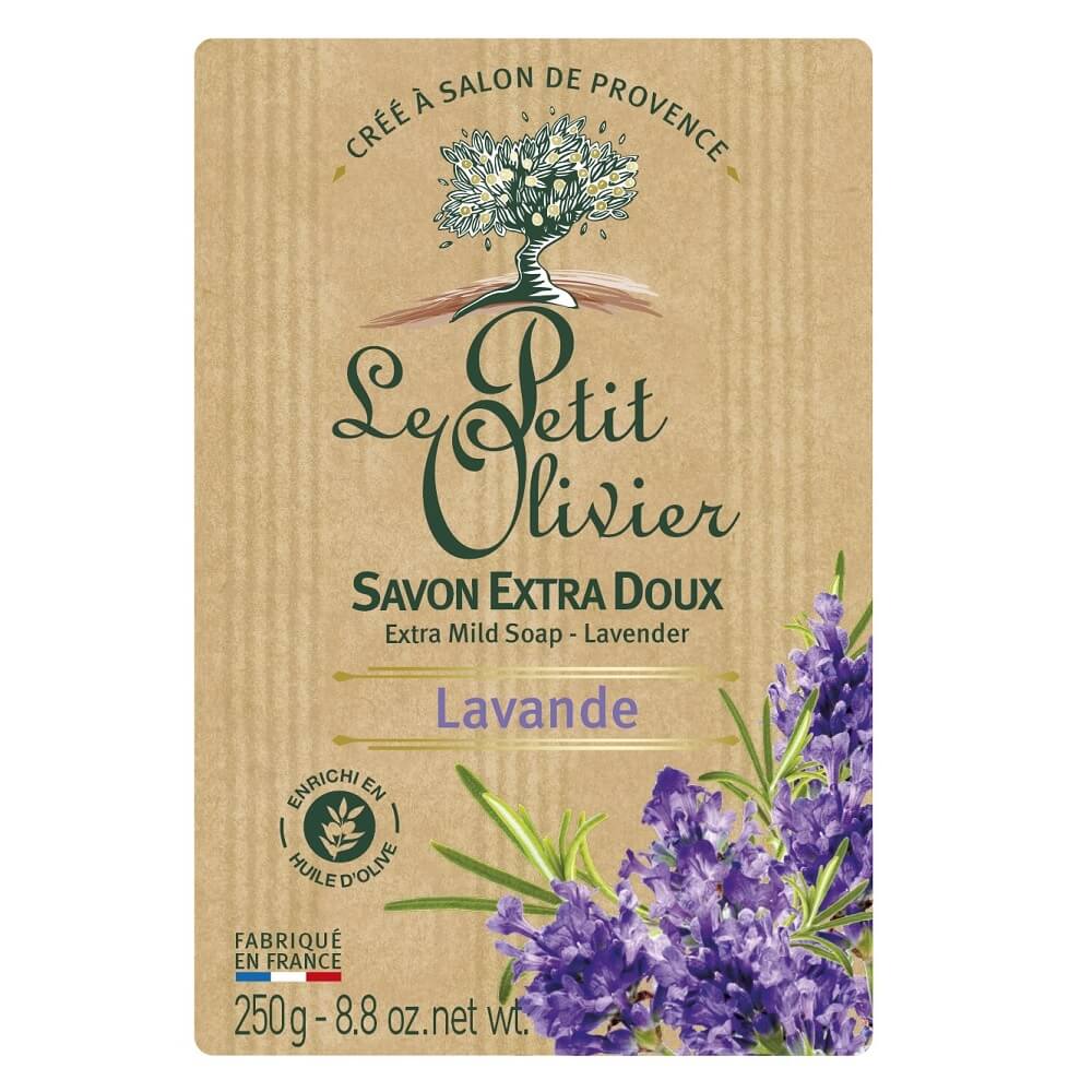 Le Petit Olivier Lavender Soap Calming Bar 250g