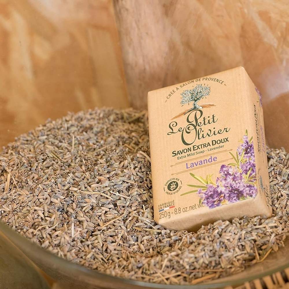 Le Petit Olivier Lavender Soap Calming Bar 250g