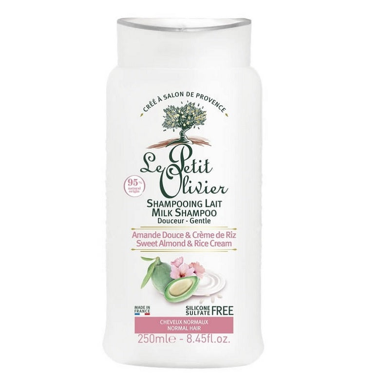 Le Petit Olivier Sweet Almond &amp; Rice Cream Shampoo 250ml