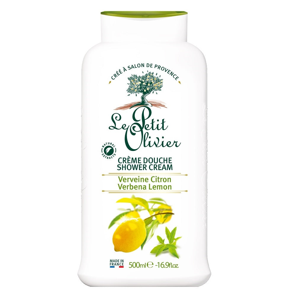 Le Petit Olivier Verbena Lemon Shower Cream for Fresh Skin 500ml