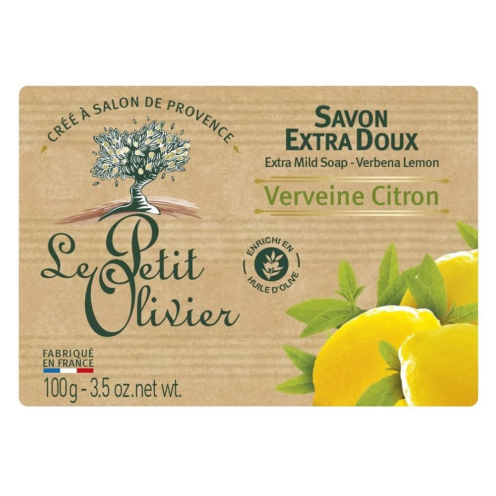 Le Petit Olivier Verbena Lemon Soap Refreshing Bar 100g