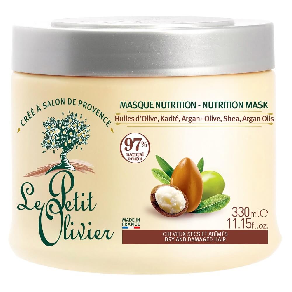 Le Petit Olivier Olive, Shea &amp; Argan Hair Mask 330ml