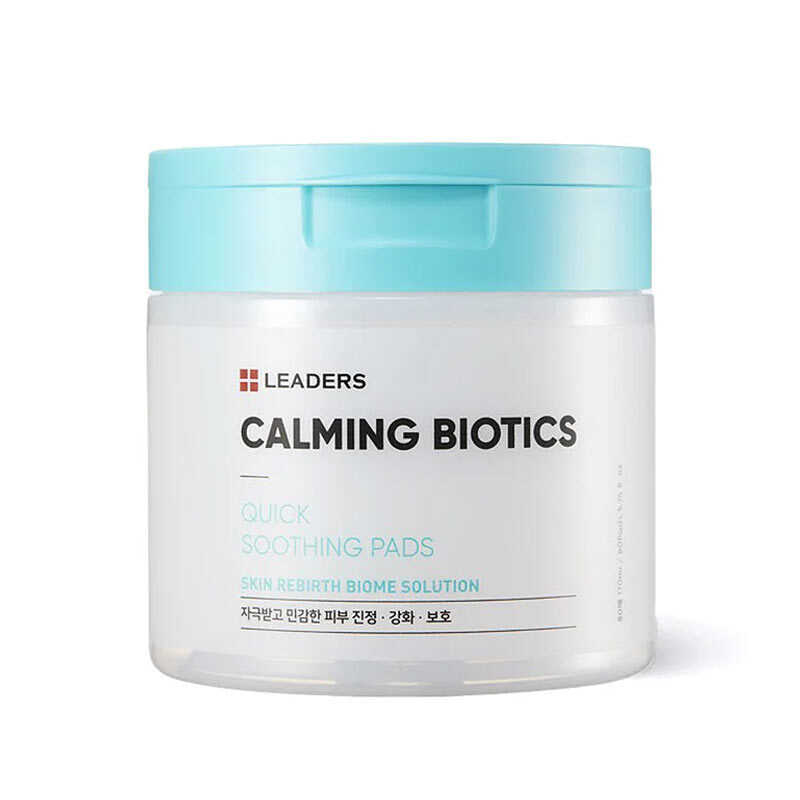 Leaders Calming Biotics Quick Soothing Pads 80 Pads 170ml