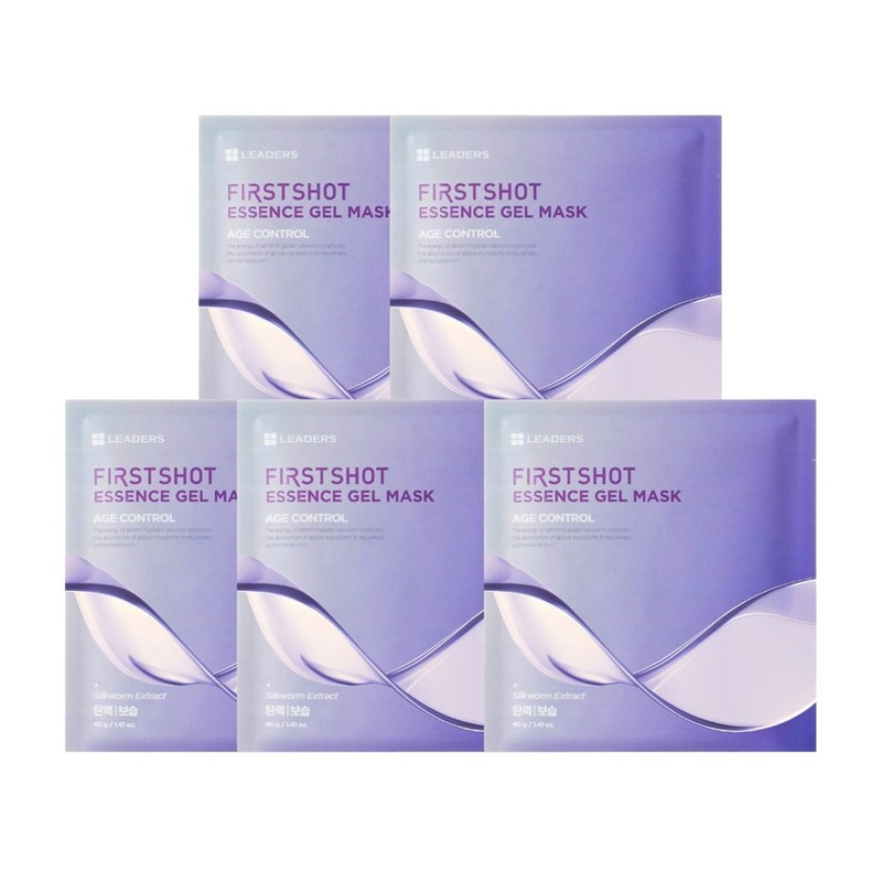 Leaders First Shot Active Age-Defying Gel Mask 5-Pack