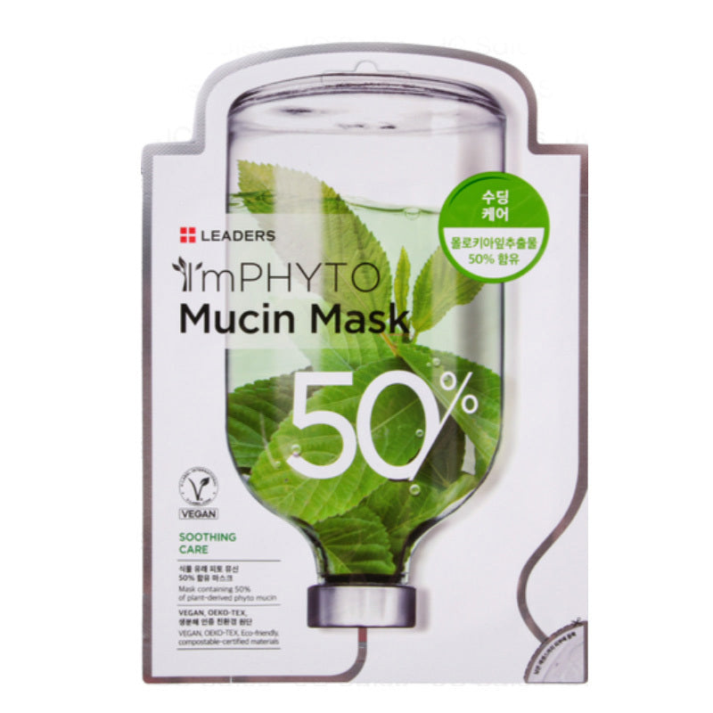 Leaders ImPHYTO Mucin Soothing Sheet Mask 10-Pack