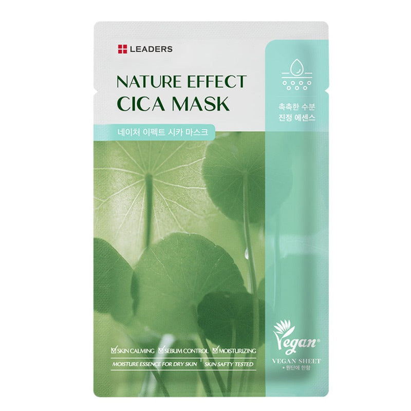 Leaders Nature Effect Cica Mask Soothing Sheet Mask 21 ml