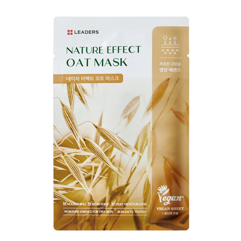 Leaders Nature Effect Oat Mask Nourishing Sheet Mask 21 ml
